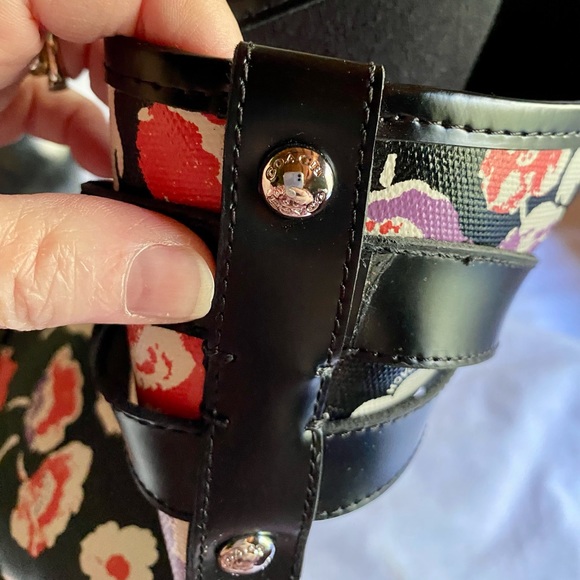 ⭐️Coach Black Floral Winter & Rain Boots⭐️ - Picture 9 of 13